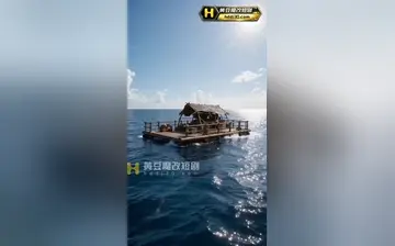 木筏求生靠钓鱼组建后宫 合集